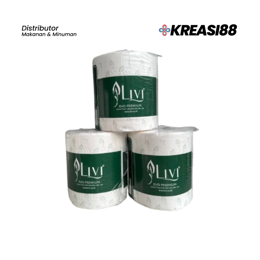 Livi Evo Bathroom Toilet Roll / Tisu Toilet Livi