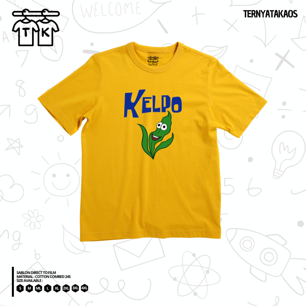 KAOS KELPO SPONGEBOB | TERNYATA KAOS