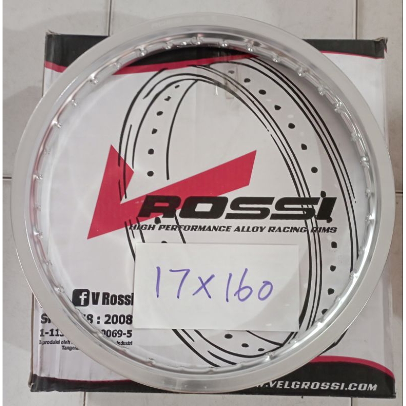 Lingkar V ROSSI 17 160 Silver Vrossi 36 Hole