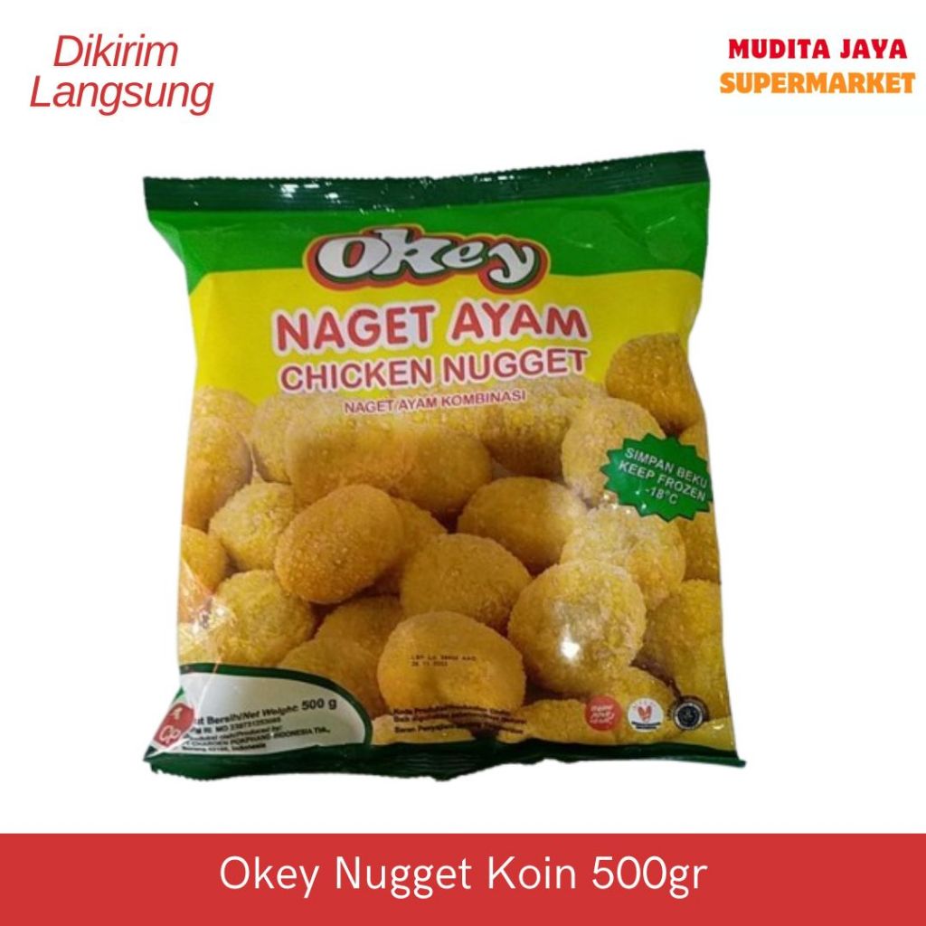 

Nugget Coin Okey 500 gr Medan
