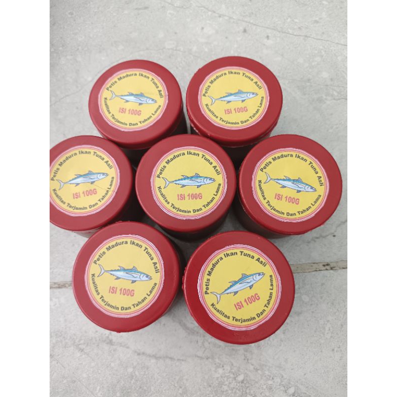 

5 botol Petis Ikan Tuna Asli Madura 100g