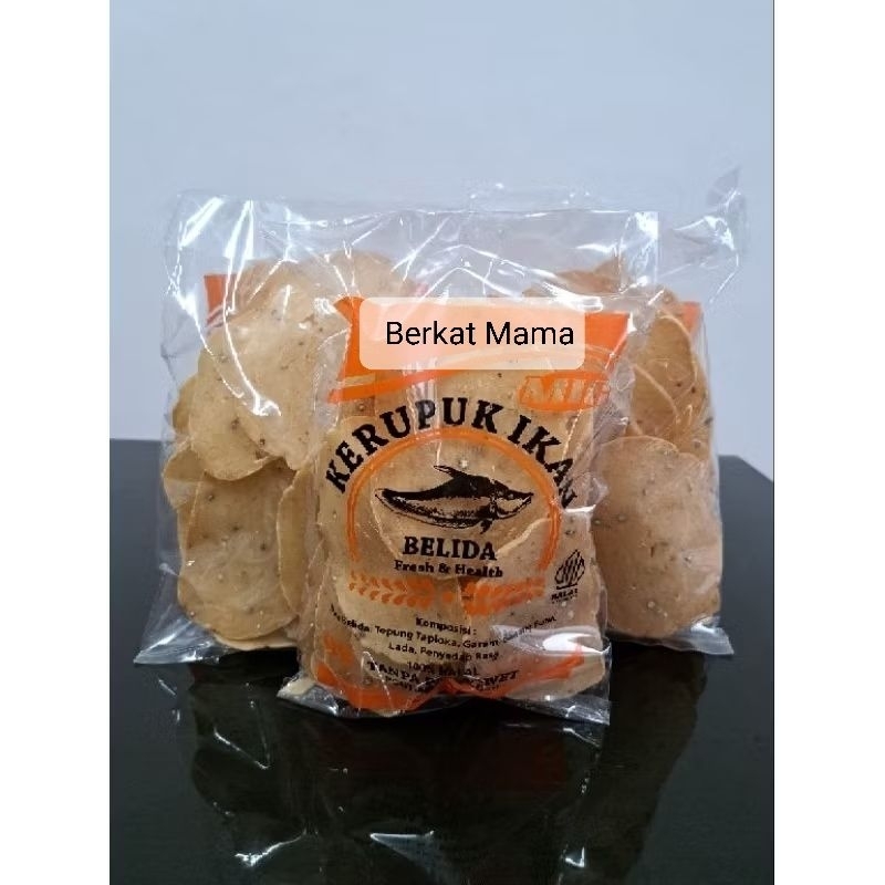 

Kerupuk Ikan Belida 300gr 100% HALAL