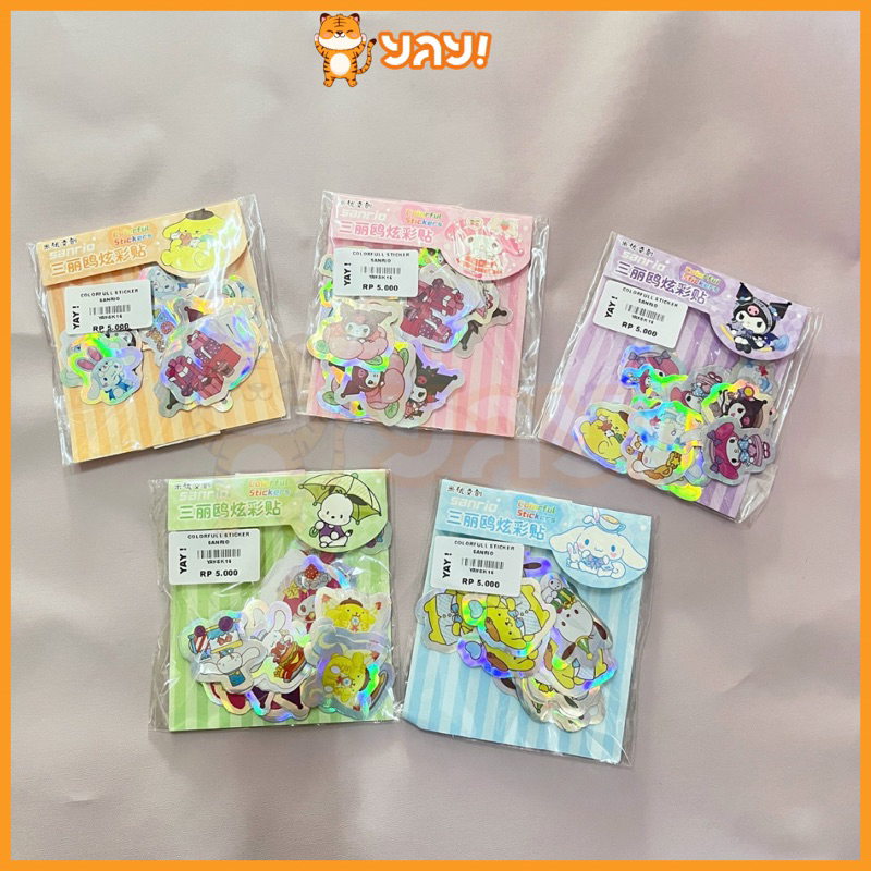 

YAY! COLORFULL STICKER SANRIO / STICKER SANRIO