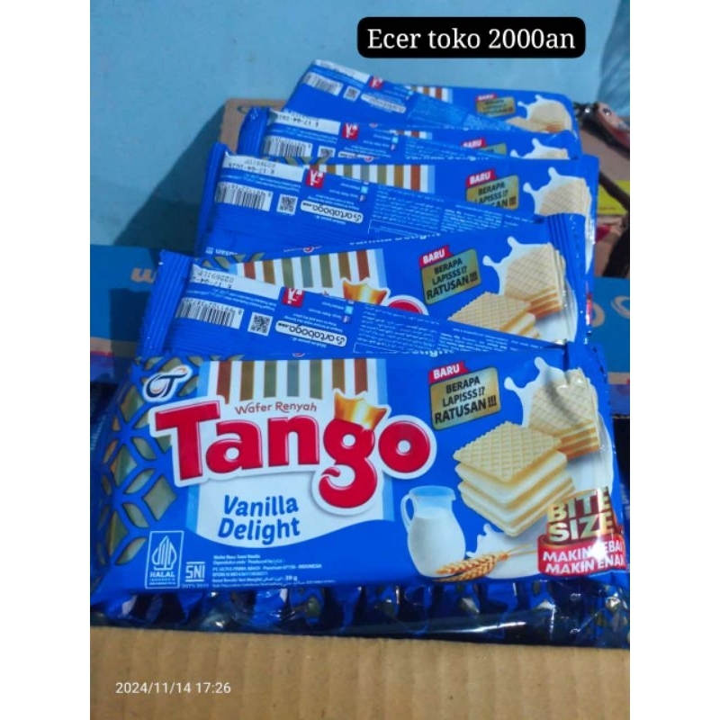 

tango renceng/tango vanila delight/wafer tango 10 pcs