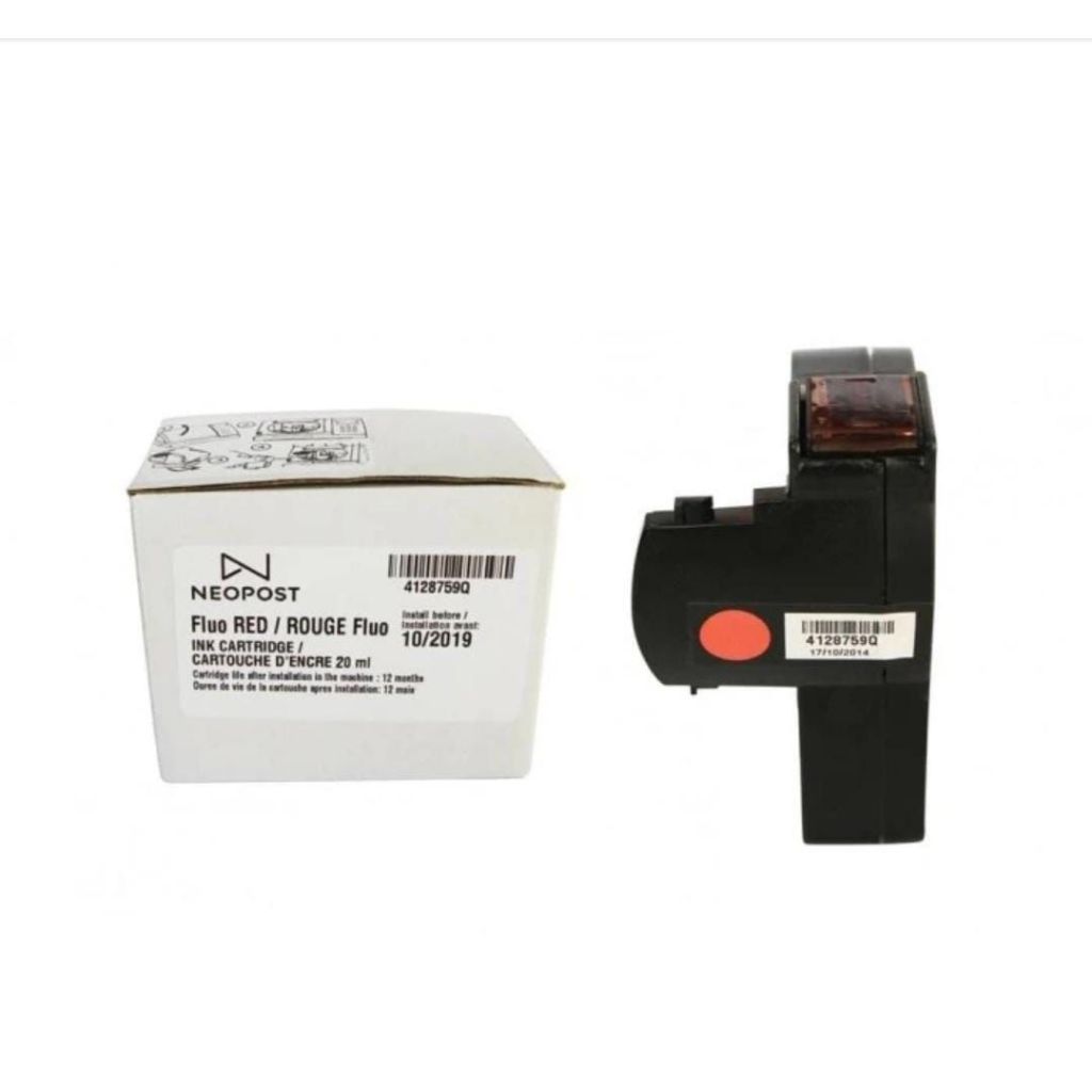 Neopost Ink Cartridge CS200 Red Fluo / Tinta Neopost CS-200