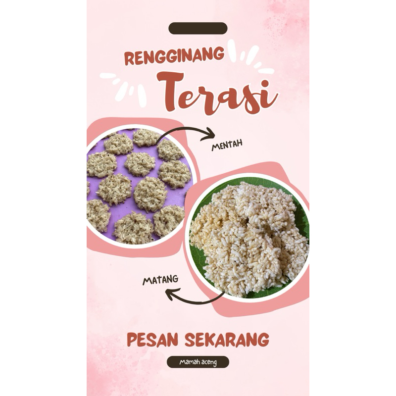 

Rengginang Terasi