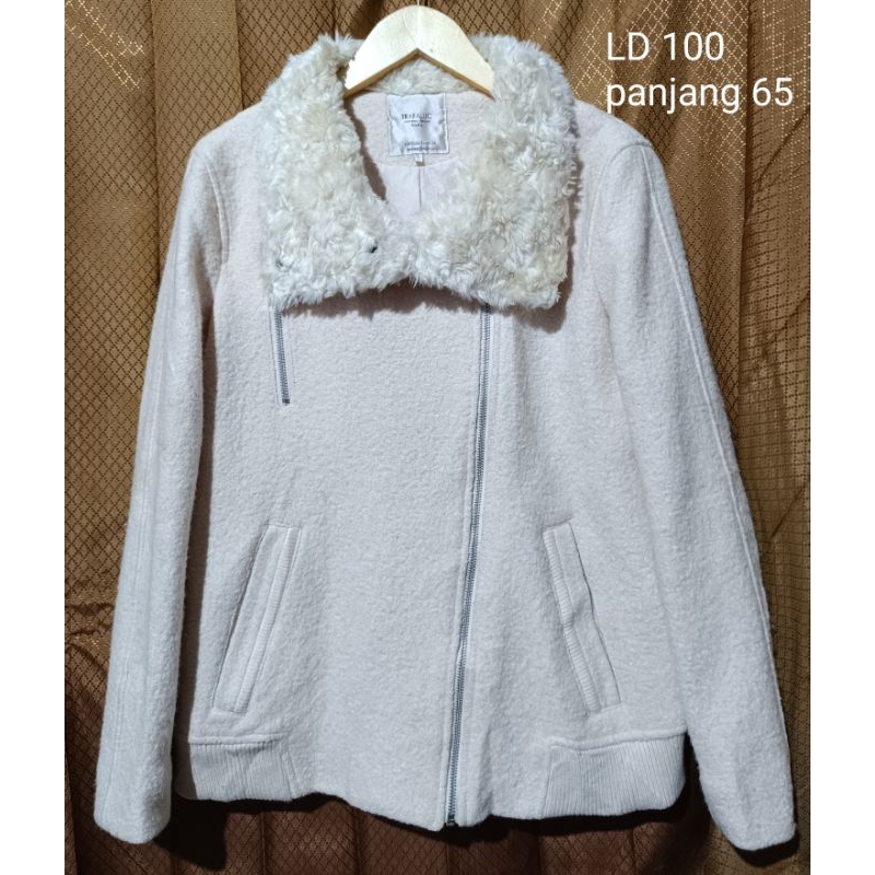 jaket zara wol jaket zara putih jaket zara wanita putih jaket wol zara putih wanita jaket zara tebal