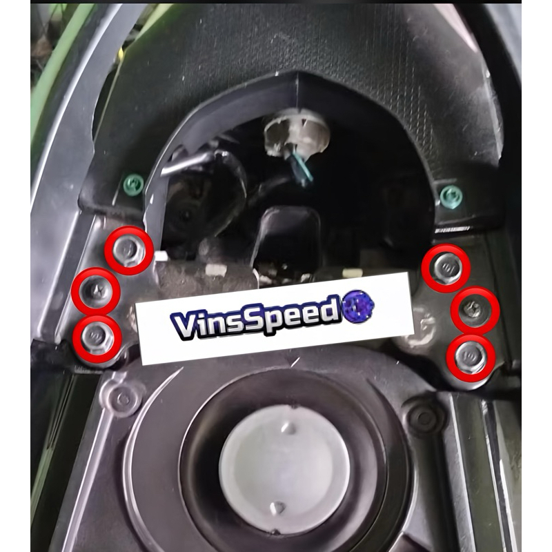 Baut Set Beat Deluxe Titanium GR5 isi 6 baut