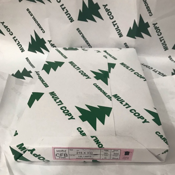 

KODE DCNB Kertas NCR MIDDLE MERAH F4