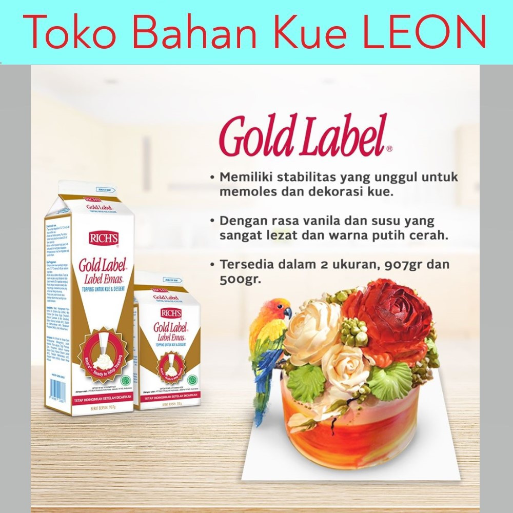 

Richs Gold Label Whipping Cream [LIVE]