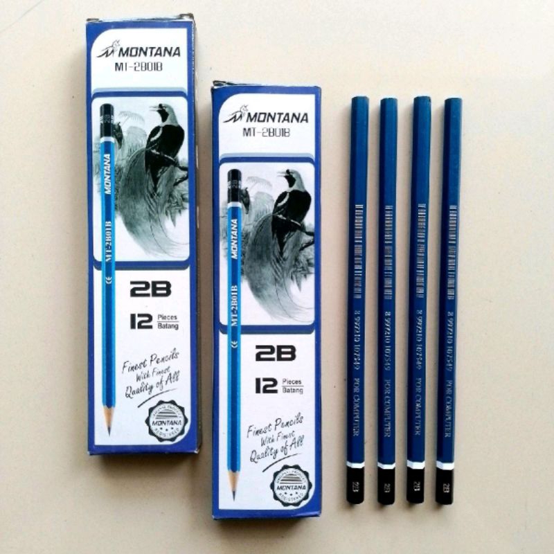 

Pensil Montana MT2B01-B ( 12 Pcs ) [ Original ]