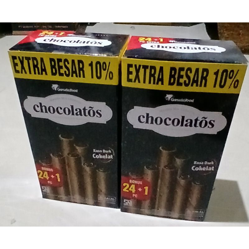 

Chocolatos Dark Cocholate Flafour 1 Box isi 24+1 Pcs