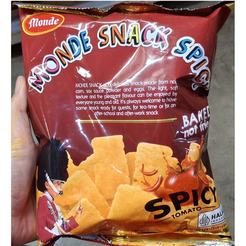 

Monde Serena Snack Spicy Kemasan 50 gram