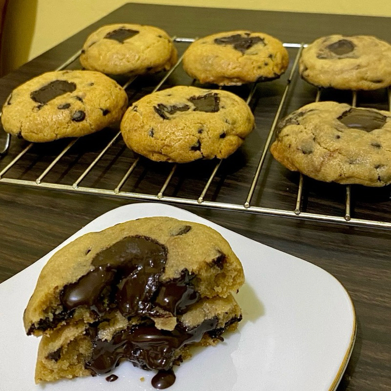 

soft cookies double choco