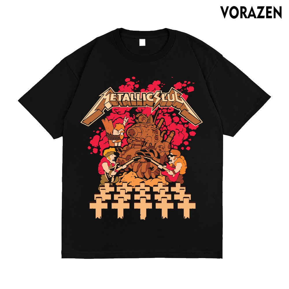 KAOS METAL SLUG | METALLICSLUG | KAOS GAME | GAME T-SHIRT