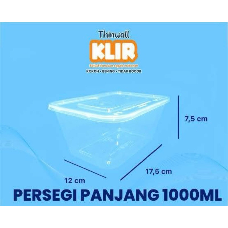 

Tambahan packing thinwall klir(Harga untuk 1box)