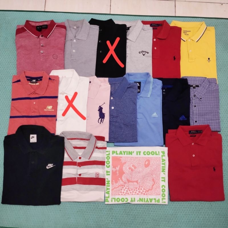 borongan poloshirt