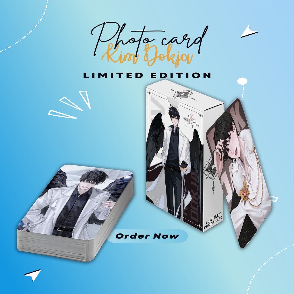 PHOTOCARD SET KIM DOKJA OMNISCIENT READER`S PREMIUM 25 SHEET
