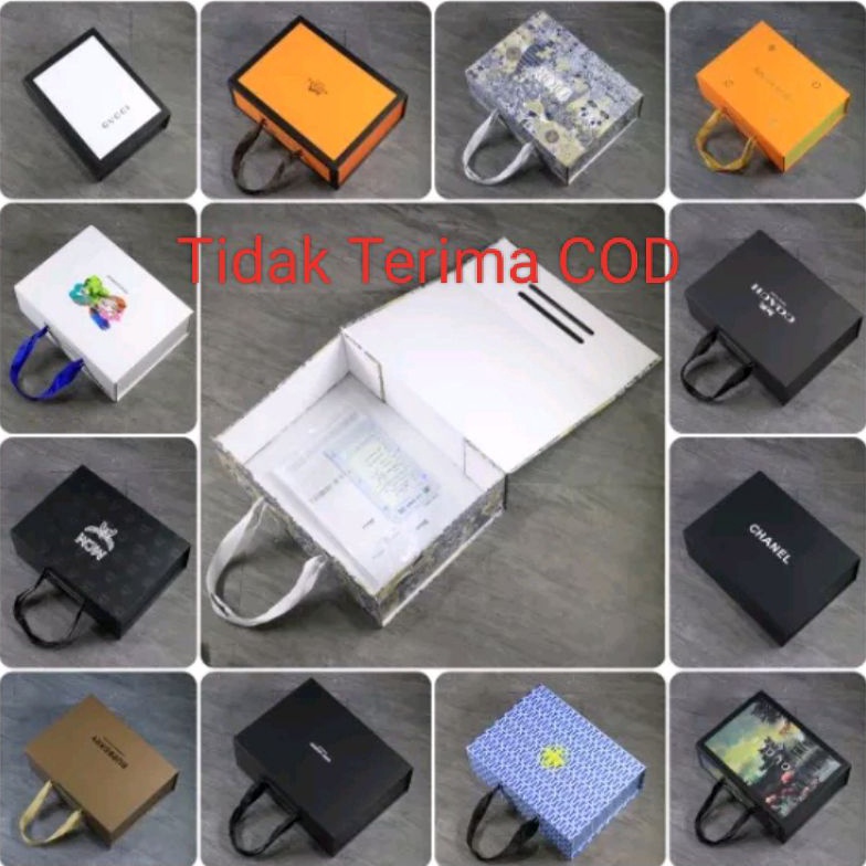KODE U62F Box Magnet Lipat Branded TIDAK TERIMA COD  Free Fakebill  Bubblewrap