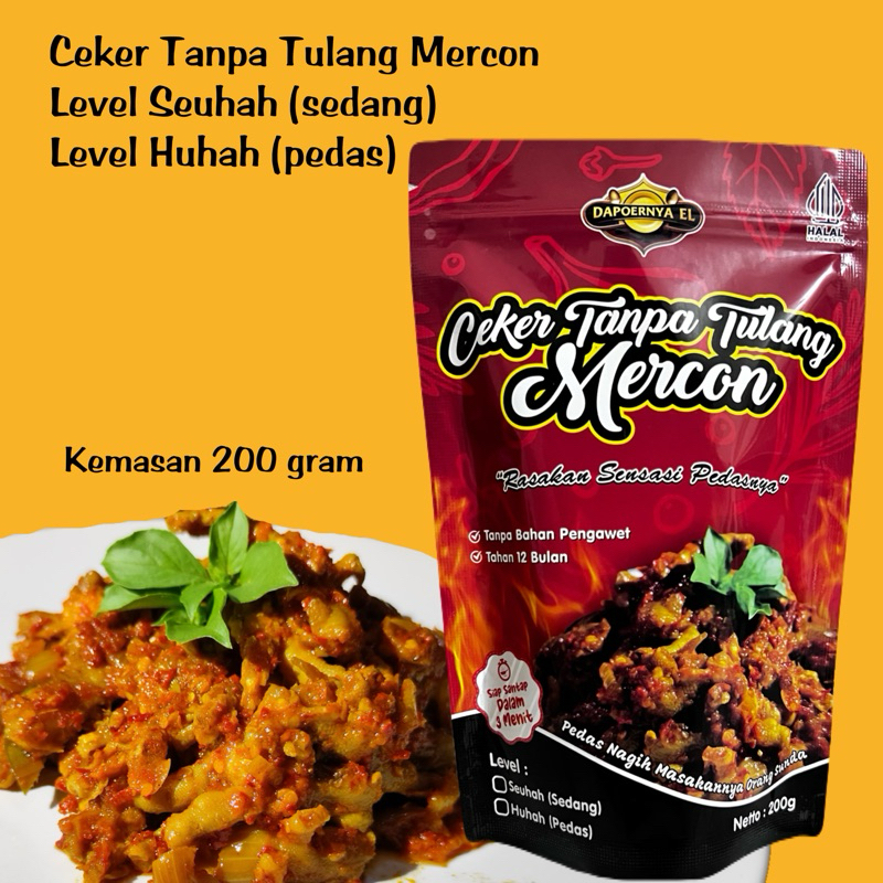 

Ceker Tanpa Tulang Mercon, Ceker Mercon, Ceker Ayam Tanpa Tulang By Dapoernya El