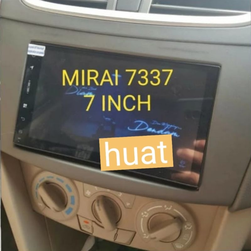 anti gores head unit mirai 7337 universal 7inch high quality