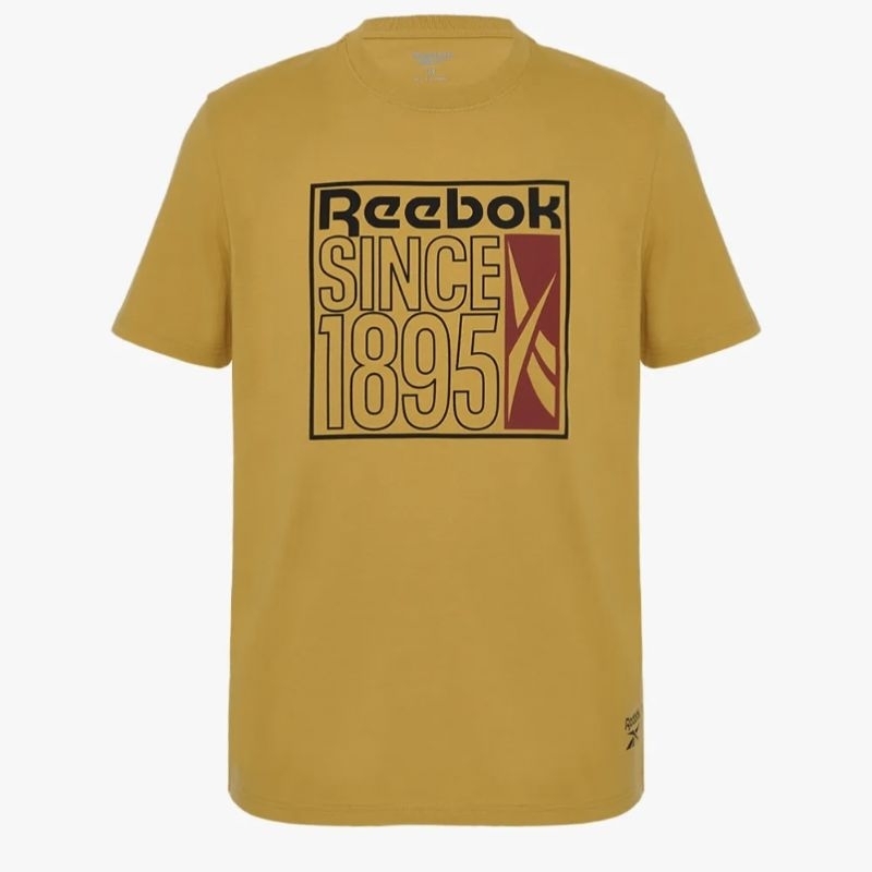 Reebok Men T Shirt - Yellow REEX4MT202YL