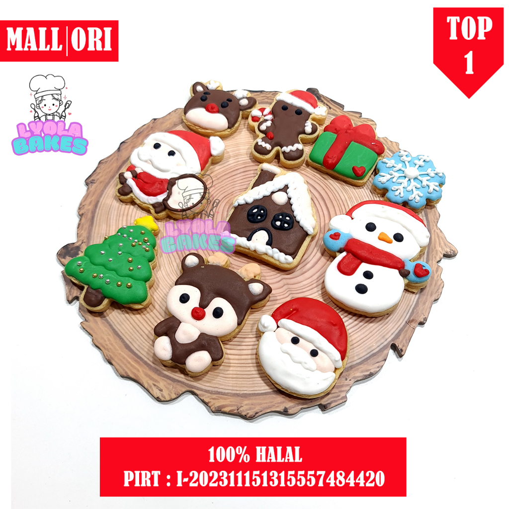 

Cookies Hampers Natal isi 10 pcs