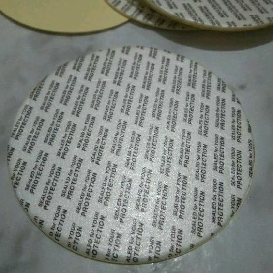 

Foam Stiker Tutup Toples Plastik 10's Liner Sticker Sealer Lapisan Tutup Dalam
