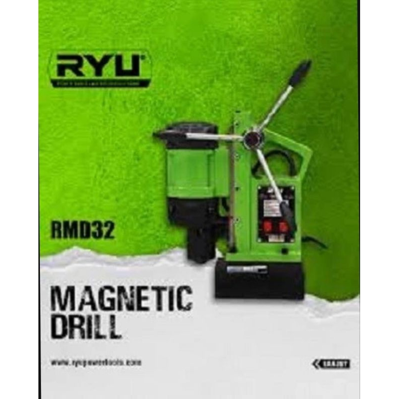 MESIN BOR RYU MAGNETIC DRILL (RMD 32)