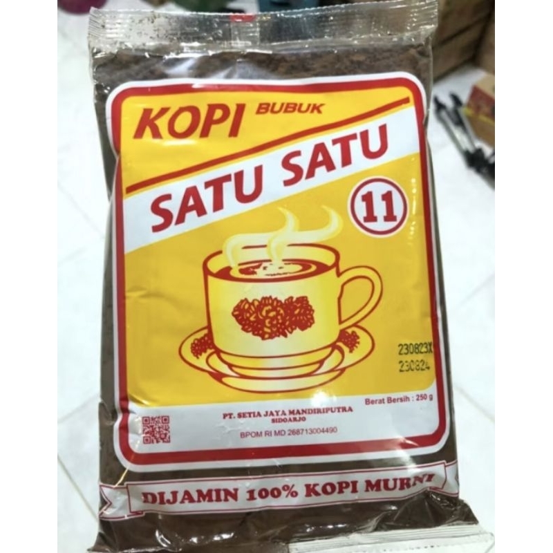 

Kopi Satu Satu 1 1 Bubuk 250gr