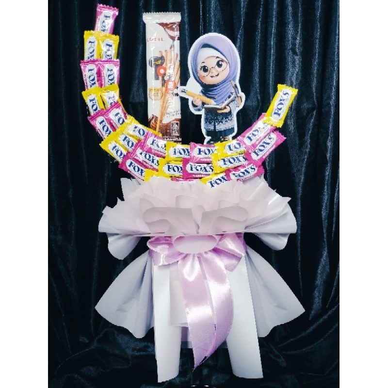 buket mini/buket bunga/buket uang/buket wisuda