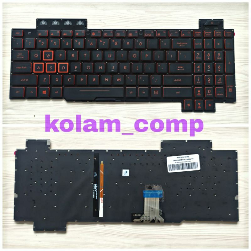 keyboard laptop asus ROG Strix GL503 GL703 GL503V GL503VD Backlite