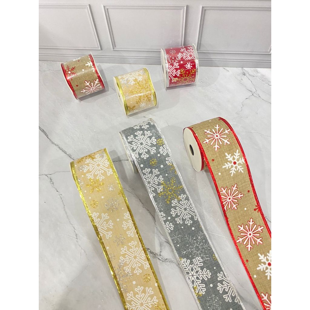 PITA NATAL/ROLL UNTUK POHON ANTAL/CHRISTMAS/NATAL TERMURAH MAKASSAR