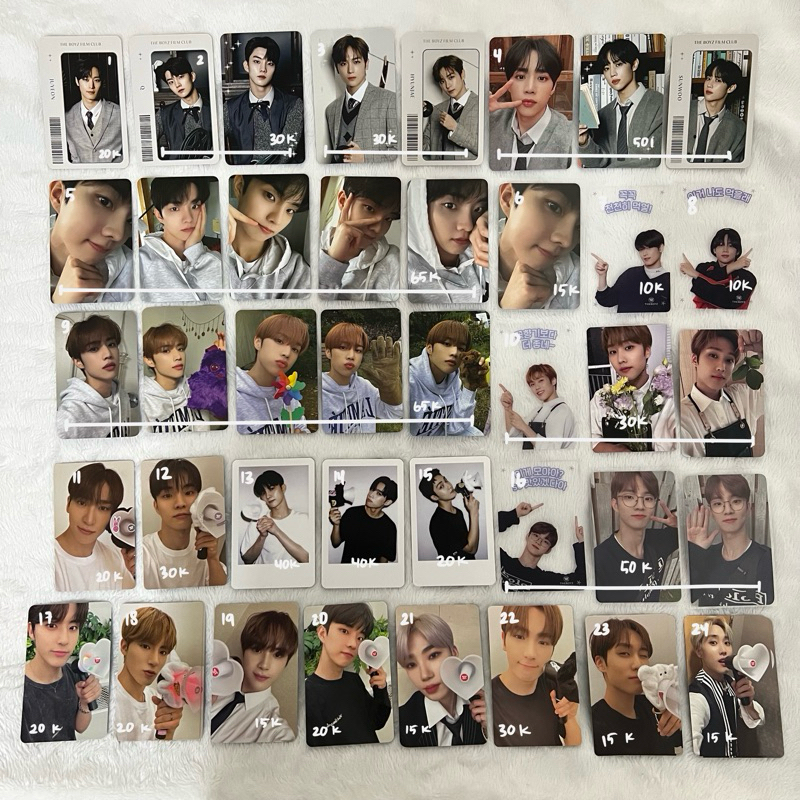 The Boyz Photocard // TBZ PC SG FILM CLUB SEASON GREETINGS FANKIT FANCLUB THE B KIT MEMBERSHIP ZENER