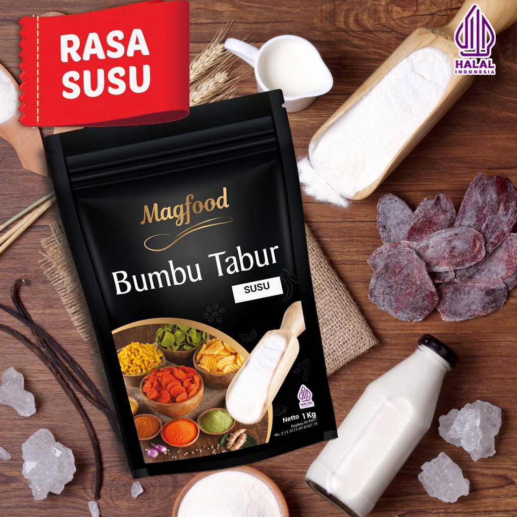 

Magfood Bumbu Tabur Rasa Susu