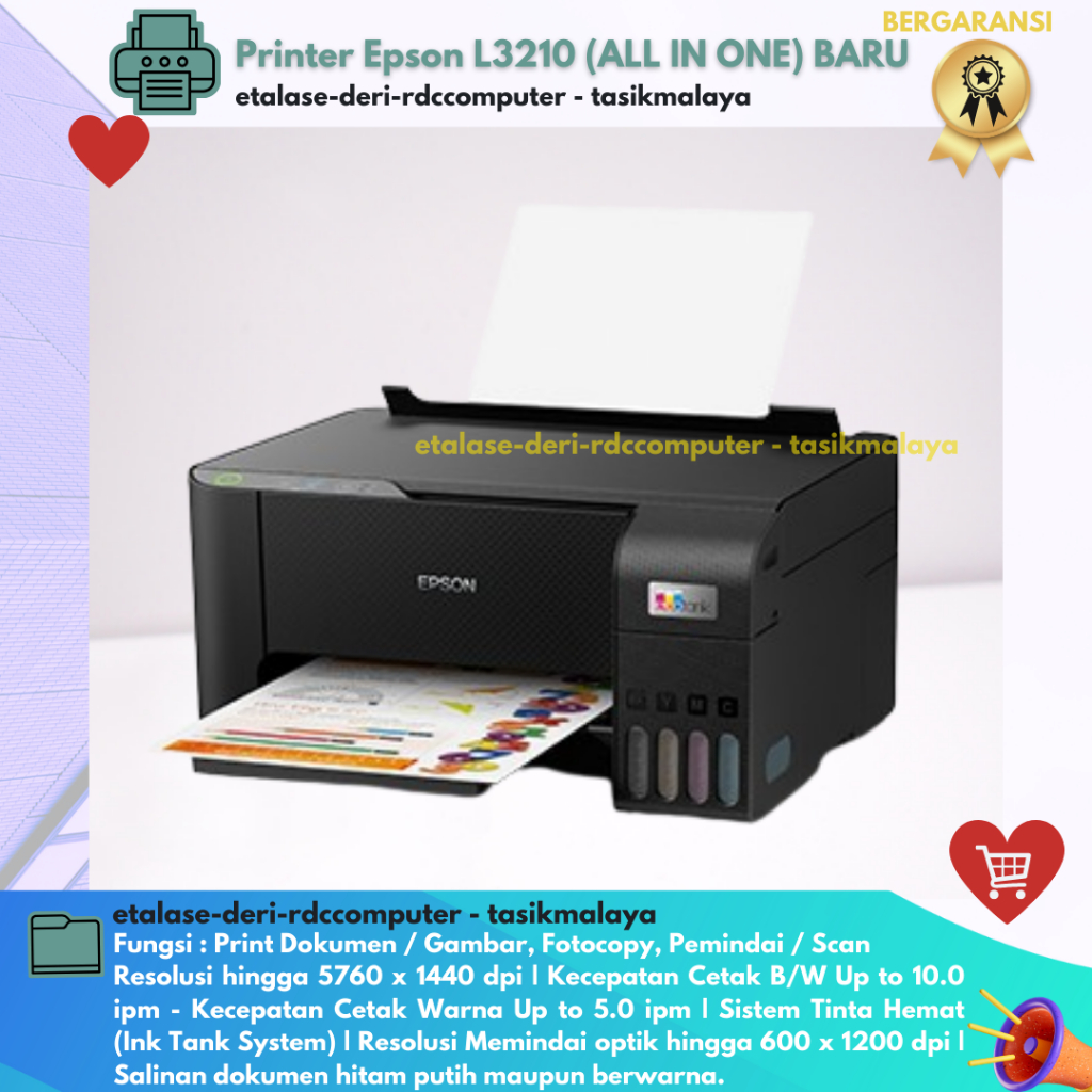 Printer Epson L3210 Baru