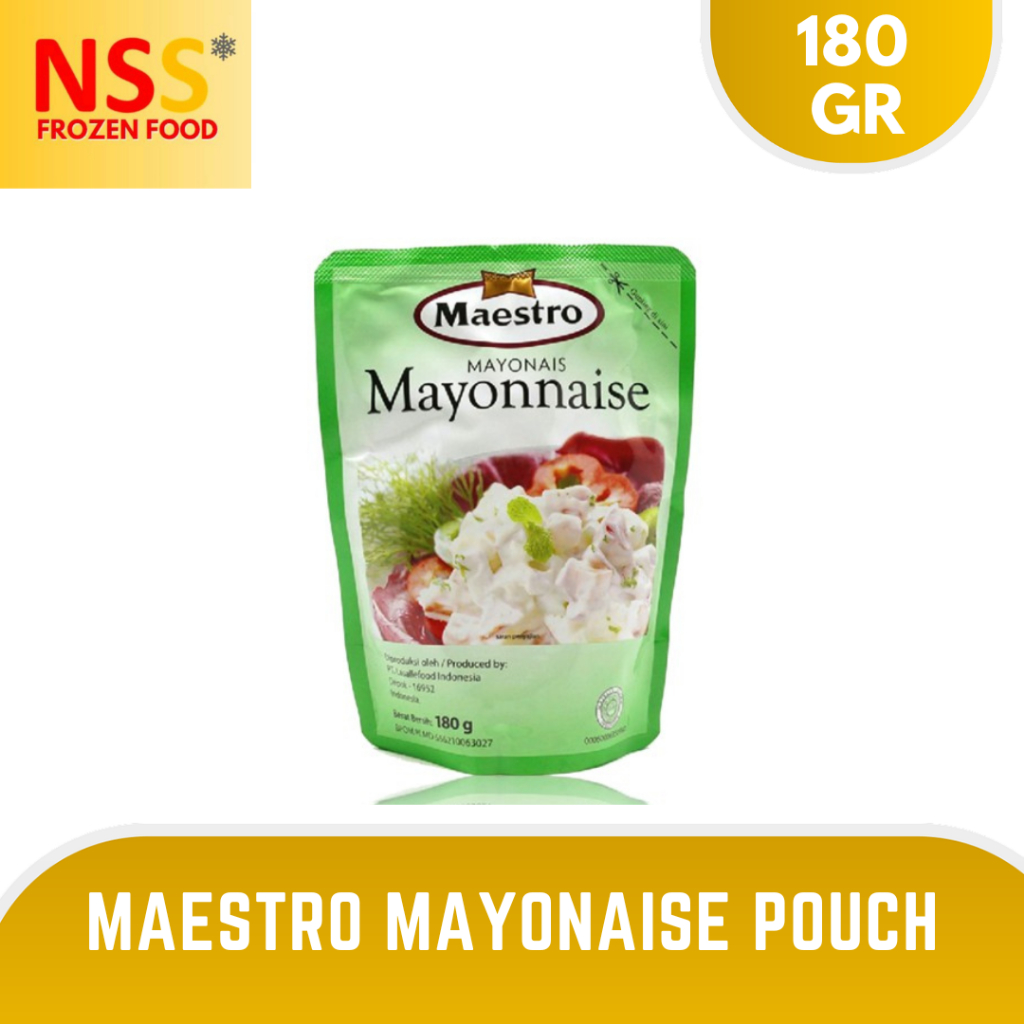 

MAESTRO MAYONAISE POUCH 180 GR