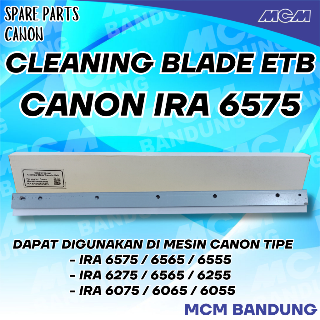CLEANING BLADE TRANSFER BELT IRA 6575 6275 6075