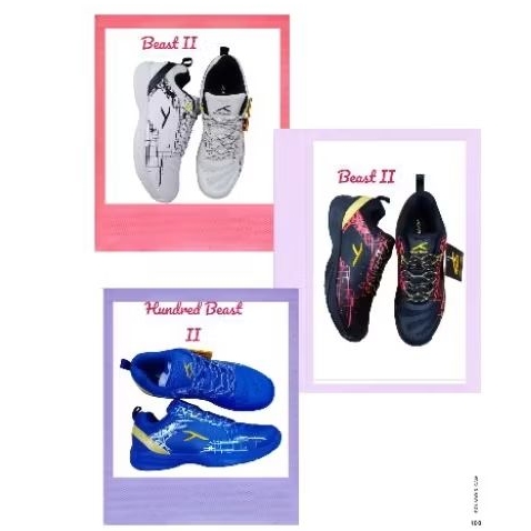 Sepatu Badminton HUNDRED / Sepatu Badminton HUNDRED Beast II Original