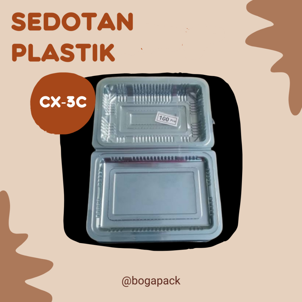 Mika CX 3C 16x10x3cm / Mika Kue / Mika Jajanan Pasar