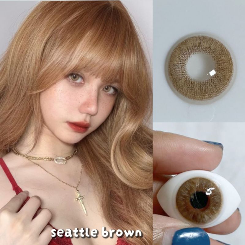 SOFTLENS KSS EYE SEATTLE BROWN (NORMAL ONLY)