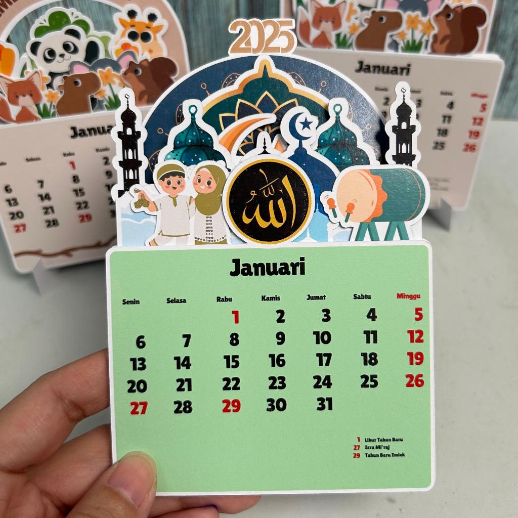 

Kalender Meja 2025 Aesthetic Kalender 2025 Sovenir Kalender Duduk Kalender CUSTOM