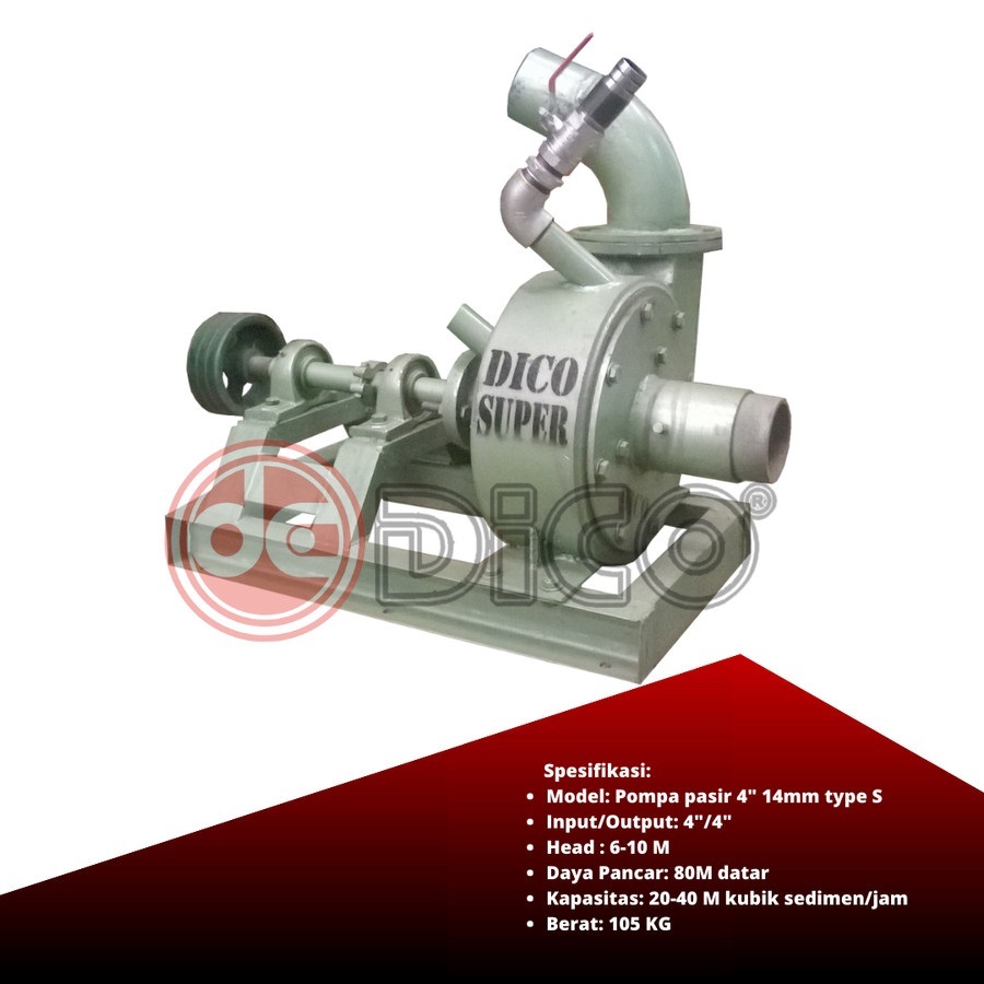POMPA Pasir 4" DICO 14mm seri S