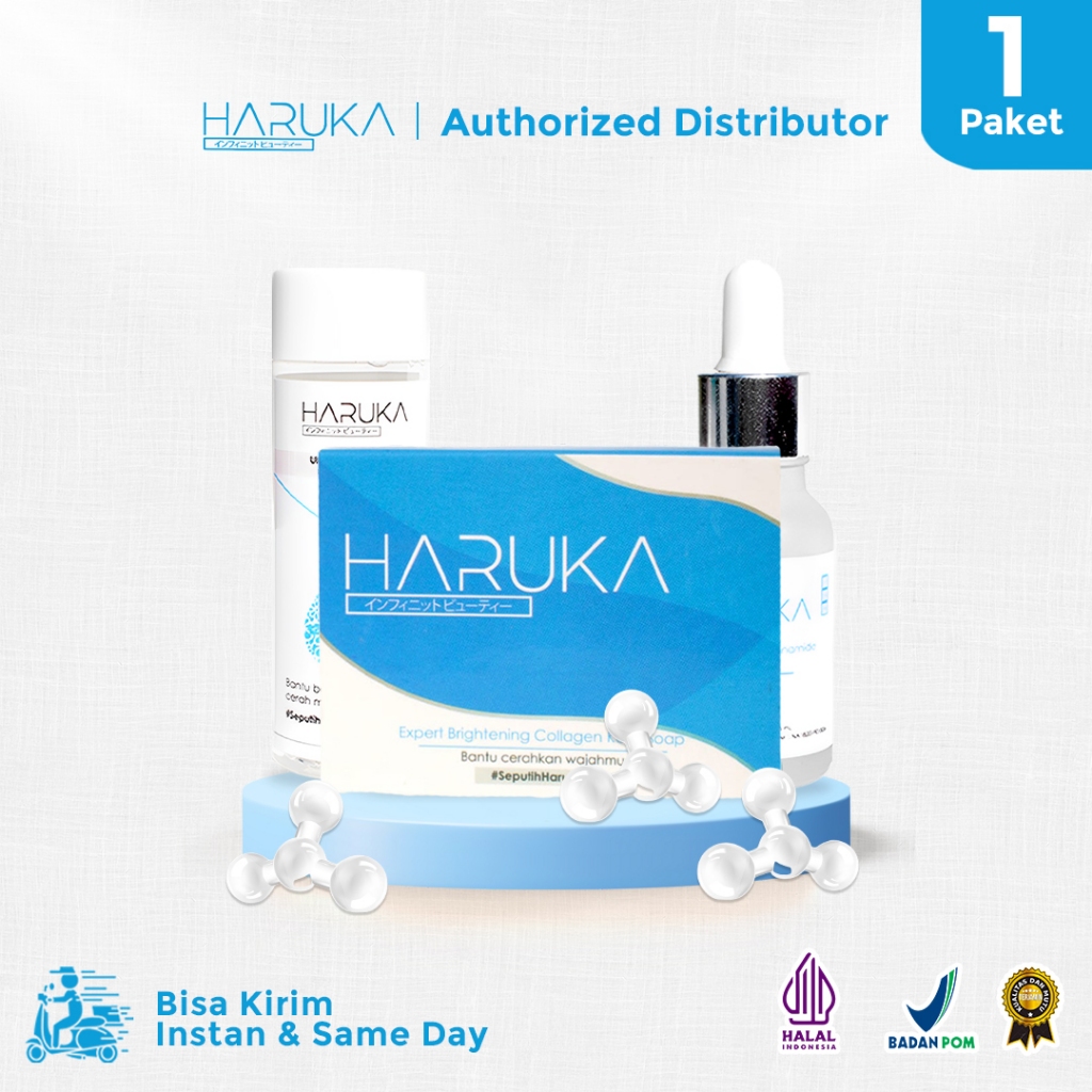 Haruka Skincare  - Paket Skincare Haruka untuk kulit Flek