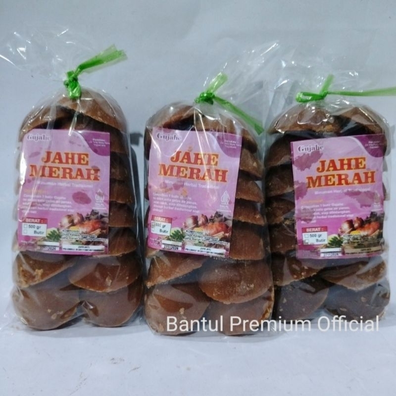 

GUJAHE Gula Jawa Jahe Merah Herbal 500 Gram