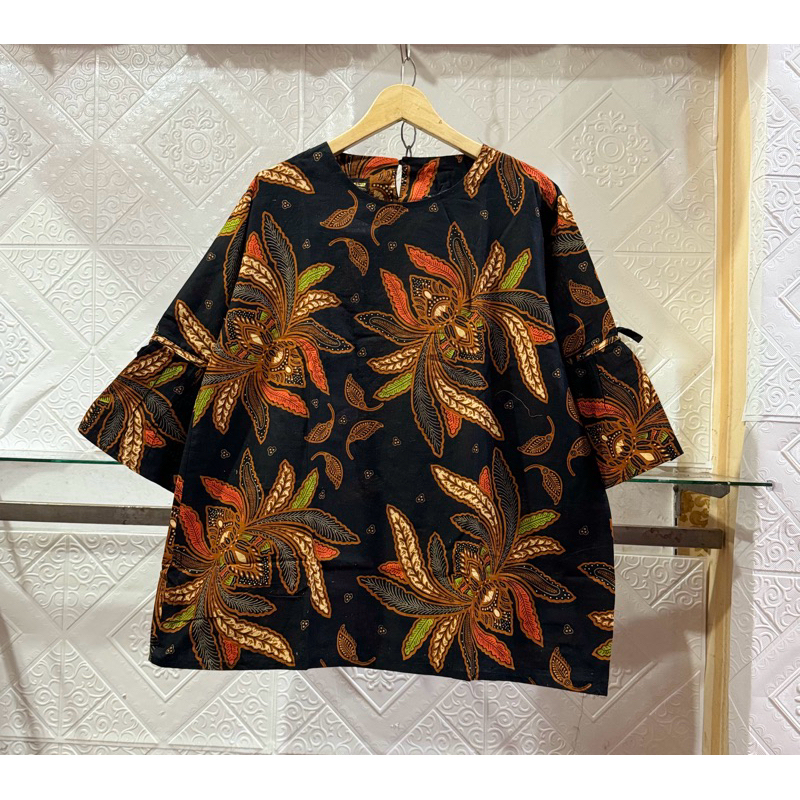 BLOUSE BATIK WANITA MODERN JUMBO