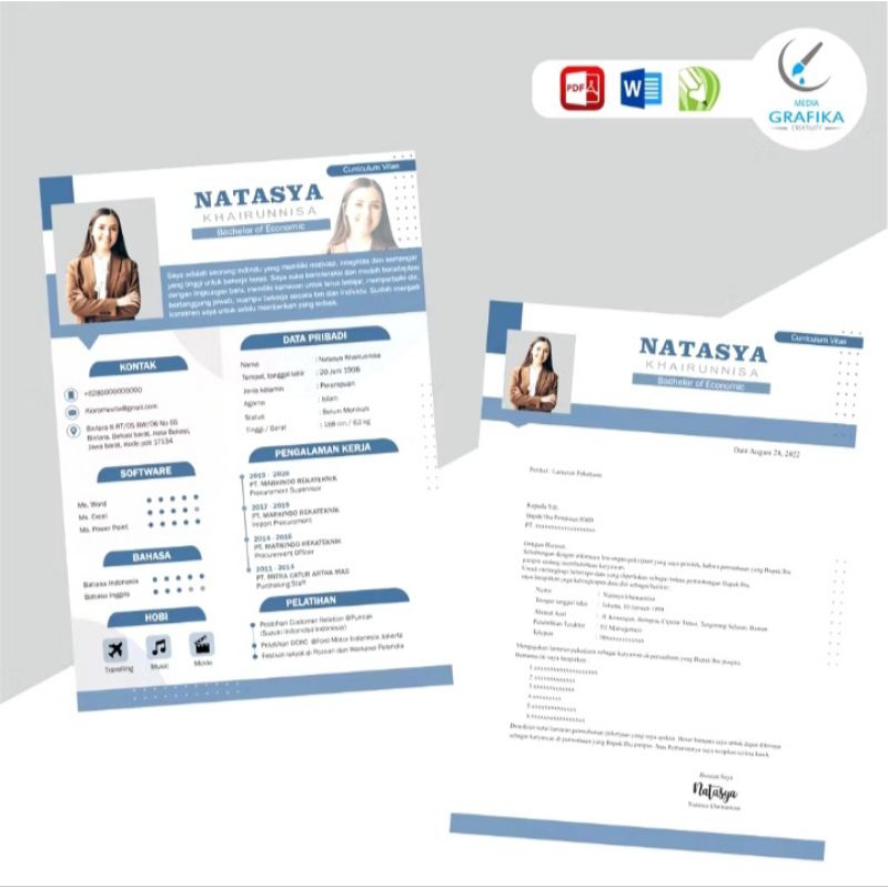 Jasa membuat Cv Pdf / Word
