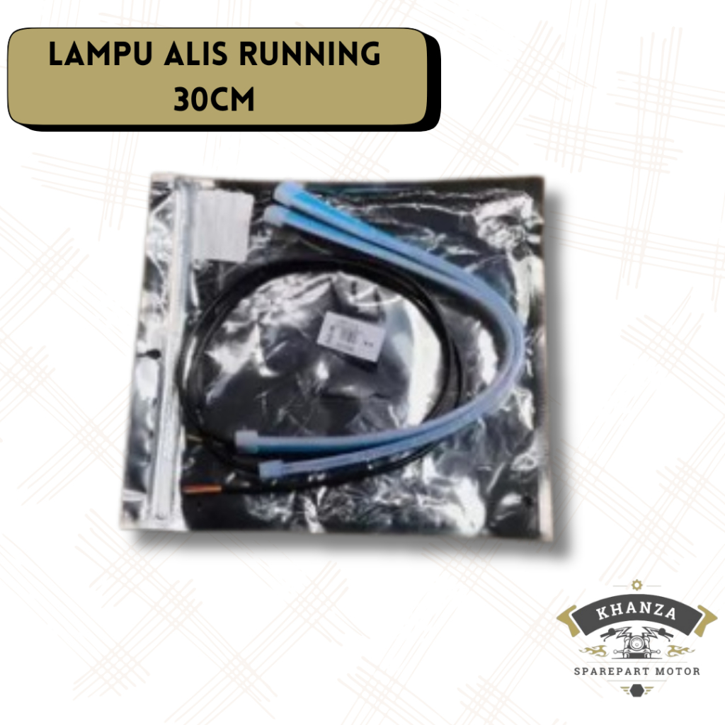 Lampu Alis Running || Lampu Alis Lampu LED Alis Panjang 30 cm Polosan