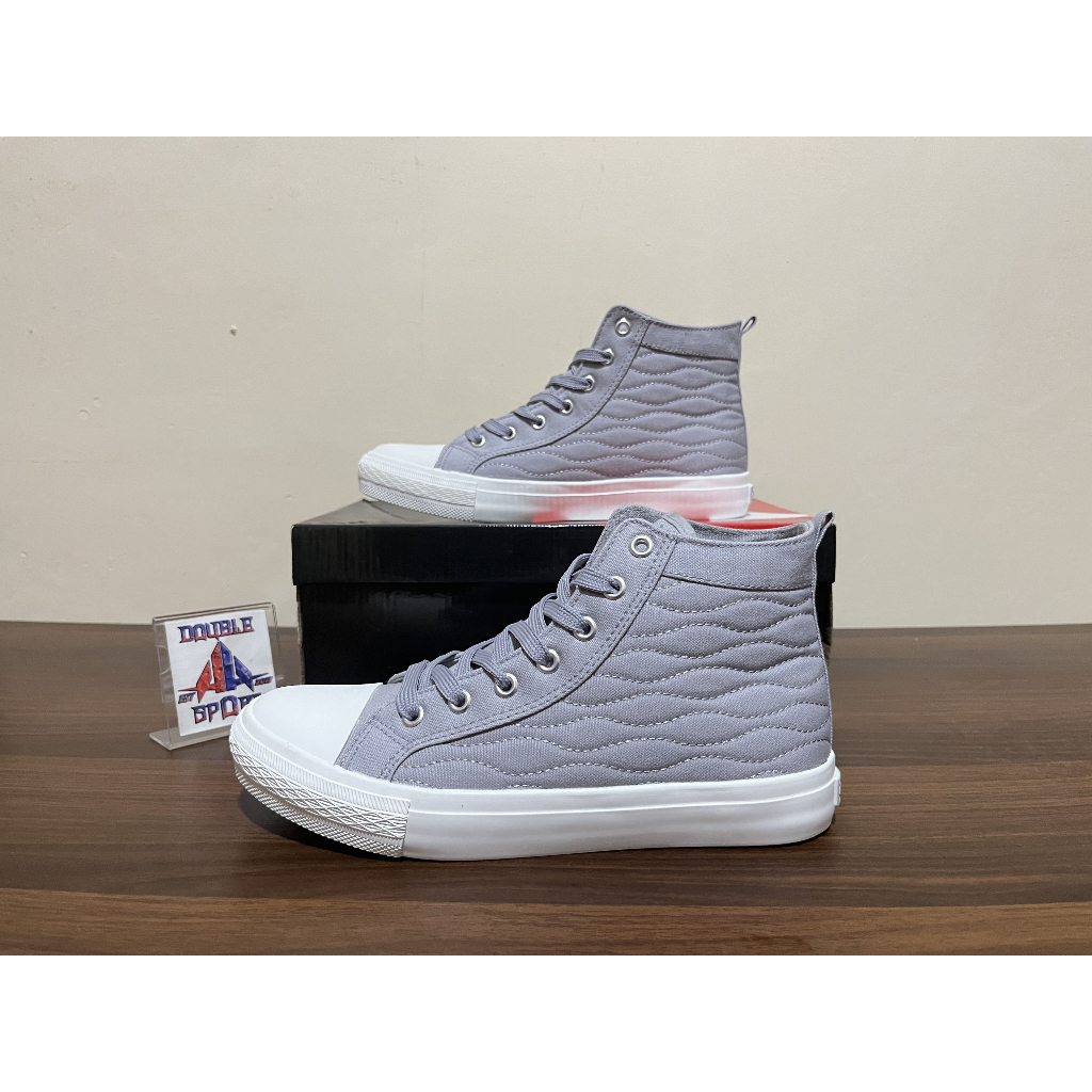 Sepatu casual sneakers wanita Airwalk Brich lt Grey abu abu Original BNIB