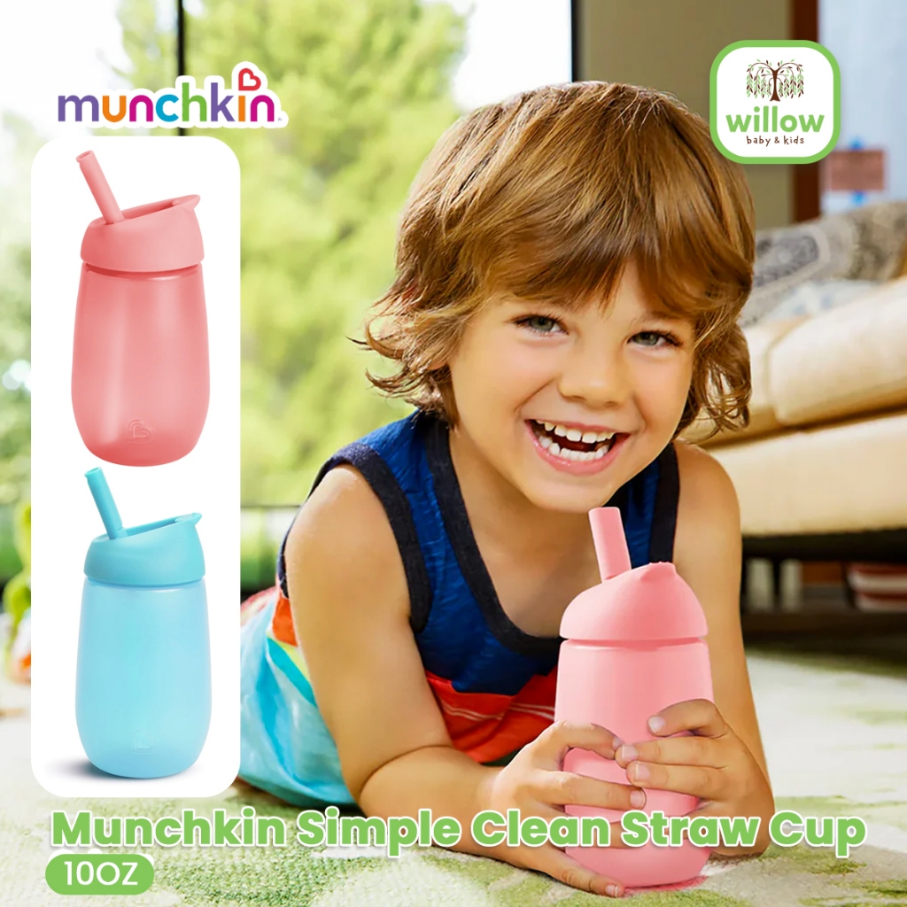 Gelas Anak - Munchkin Simple Clean Straw Cup 10Oz 1Pk